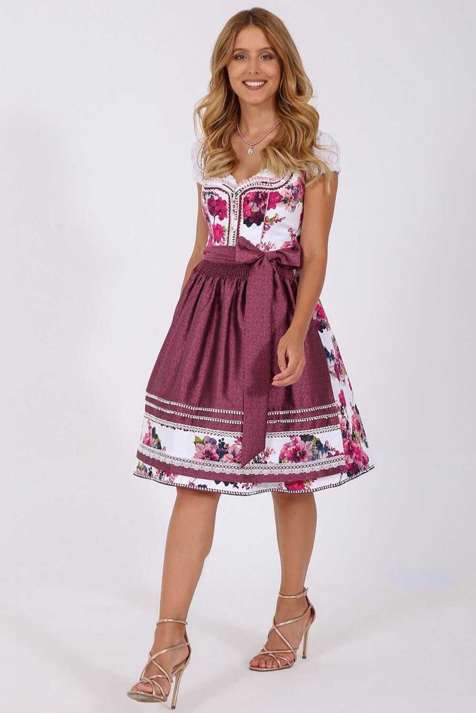 Dirndl - Modell JESSICA - Krüger Madl - inkl. Schürze - 50 cm - 049865-0-0099