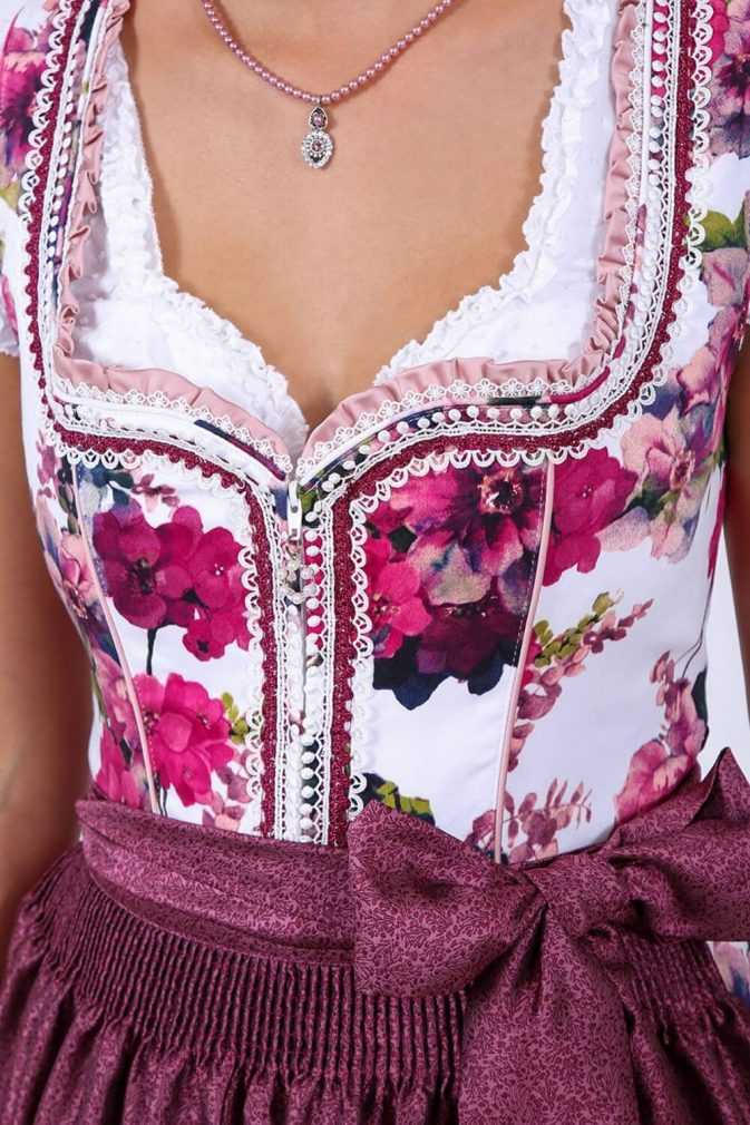 Dirndl - Modell JESSICA - Krüger Madl - inkl. Schürze - 50 cm - 049865-0-0099
