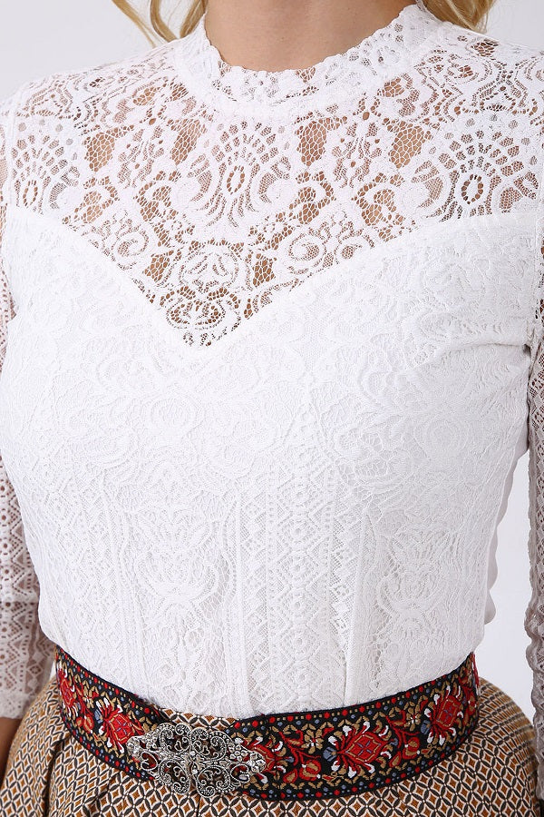 Trachtenbluse - Modell ANNELLY - Krüger Collection - 282261-0-0002