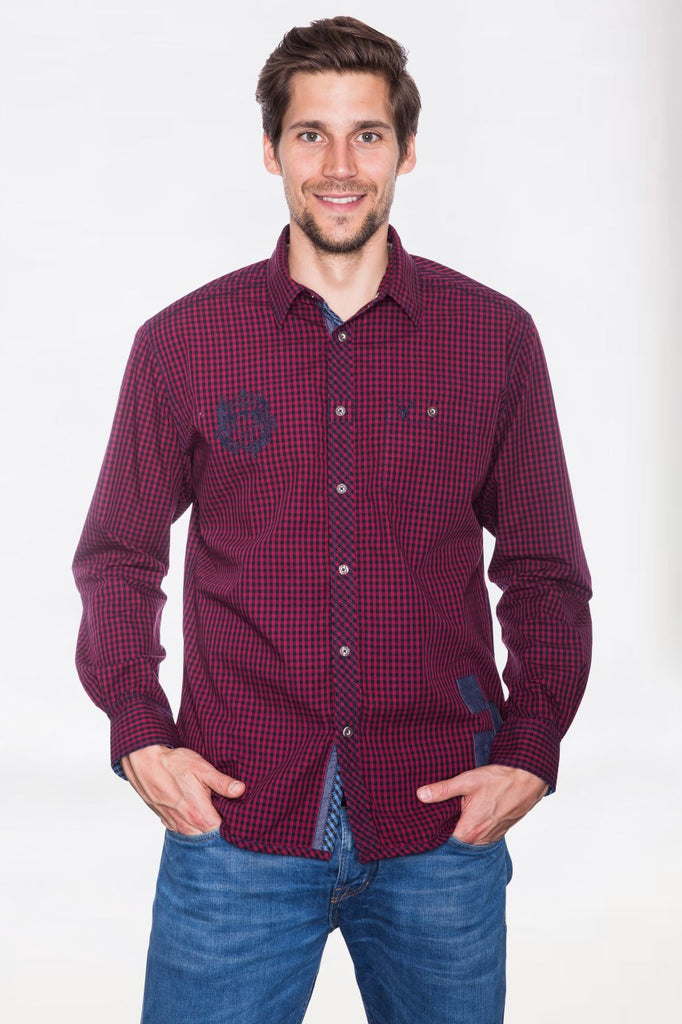 Herren Hemd - Modell LANDBURSCHE - Krüger Buam - 092106-0-0009
