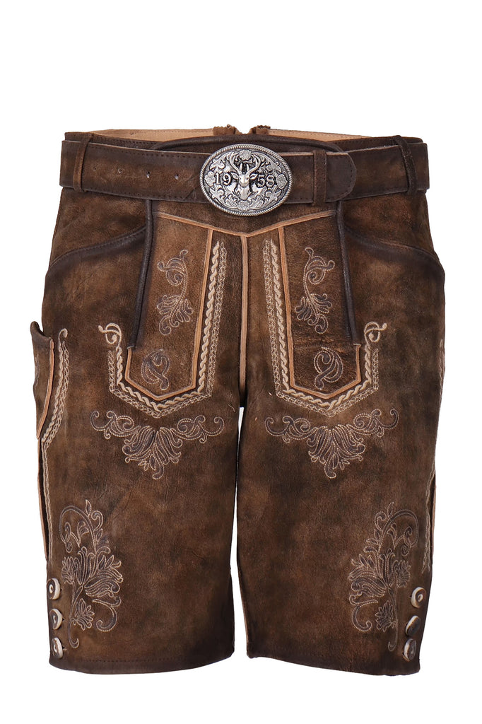 Herren Lederhose - Modell HERAKLES - Krüger Buam - 096627-0-0007