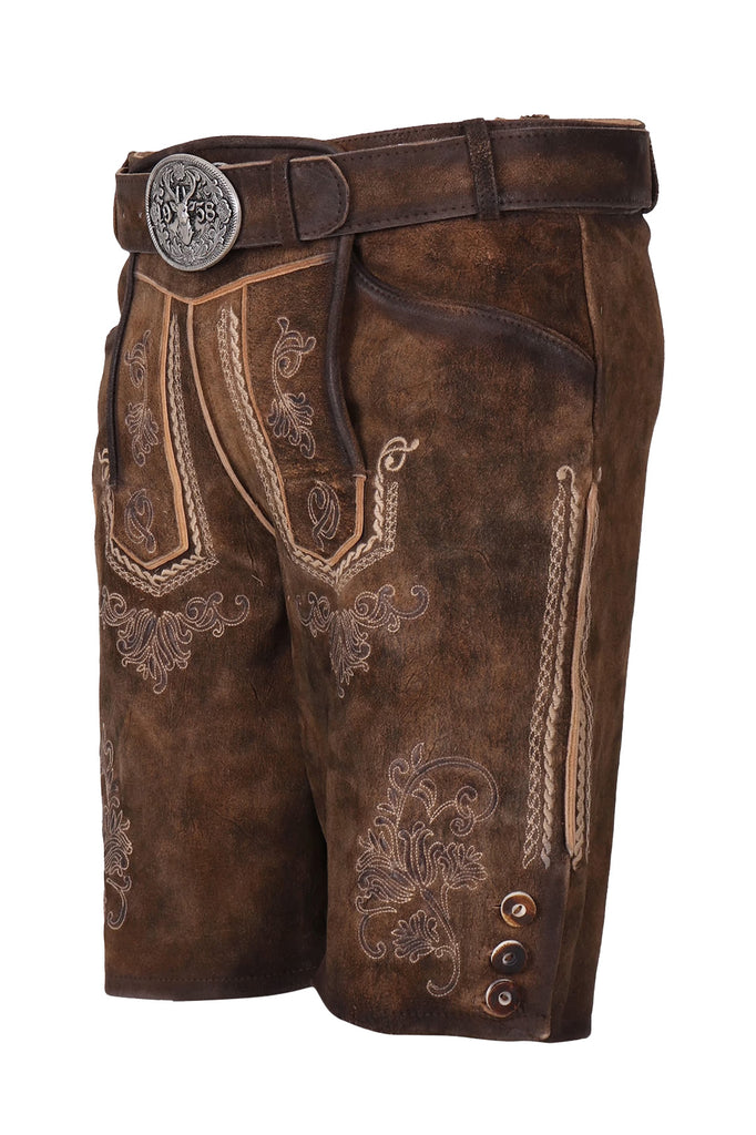 Herren Lederhose - Modell HERAKLES - Krüger Buam - 096627-0-0007