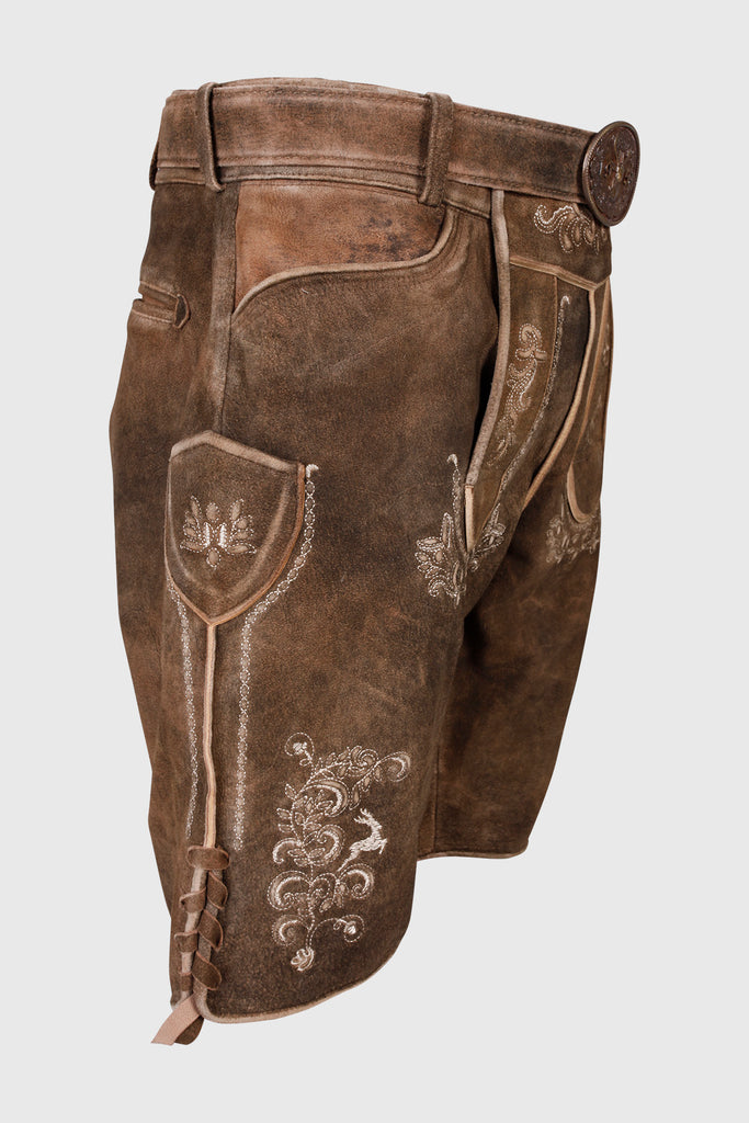 Herren Lederhose - Modell JORIS - Krüger Buam - 096636-0-0007