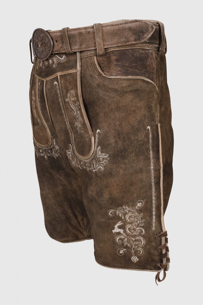 Herren Lederhose - Modell JORIS - Krüger Buam - 096636-0-0007