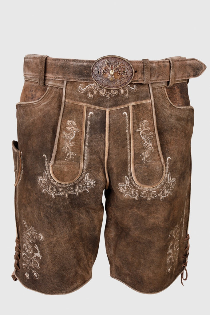 Herren Lederhose - Modell JORIS - Krüger Buam - 096636-0-0007