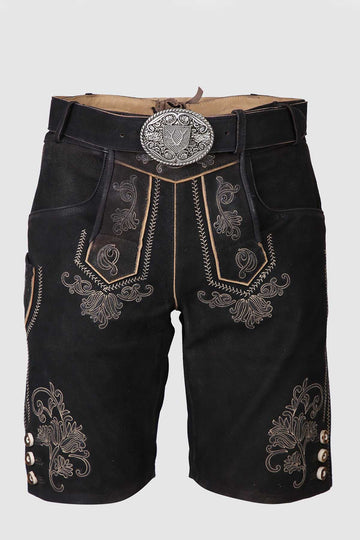 Herren Lederhose - Modell EMILIO - Krüger Buam - 099615-0-0076
