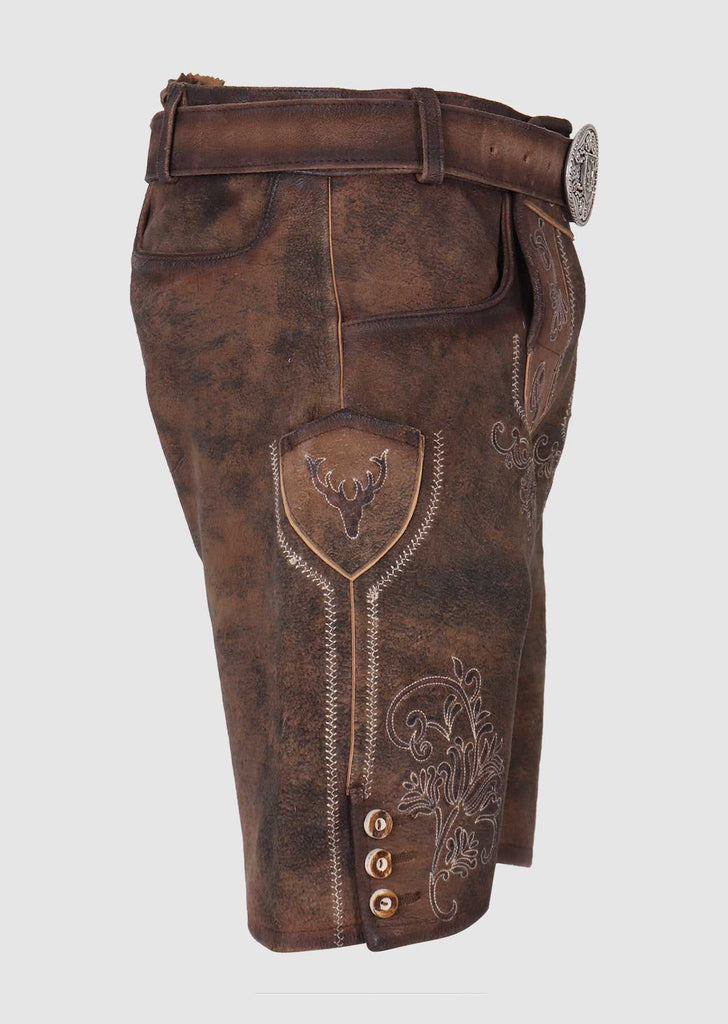 Herren Lederhose - Modell PAOLO - Krüger Buam - 099618-0-0071