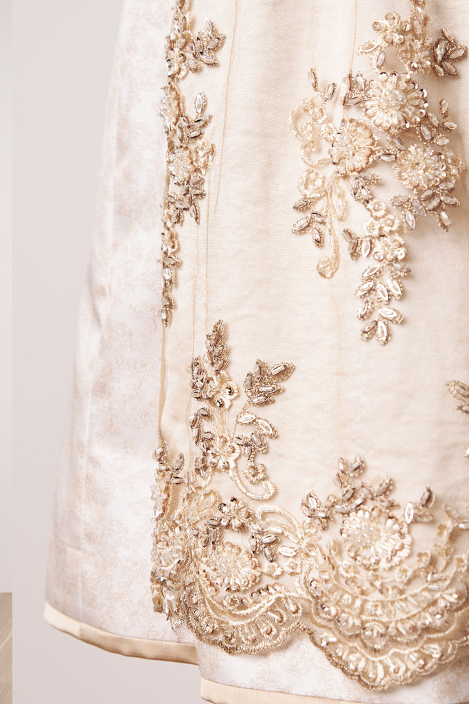 Krüger Collection dirndl ecru spitzenschürtze Hochzeit Festlich