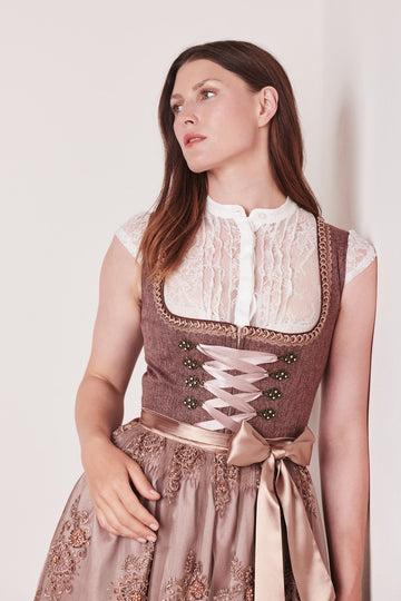 Dirndl - Modell MALOU - Krüger Collection - inkl. Schürze - 60 cm - 117262-6-0093