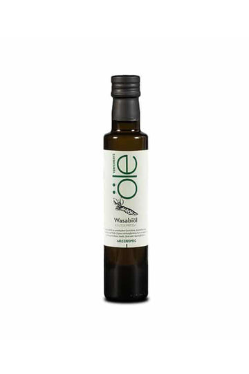 Olivenöl wasabiöl greenomics feinkost delikatessen