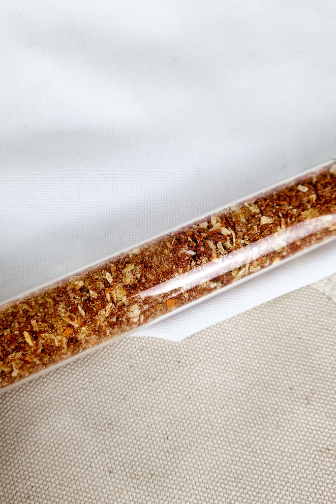 gewürze im reagenzglas Machu-Picchu-Dip