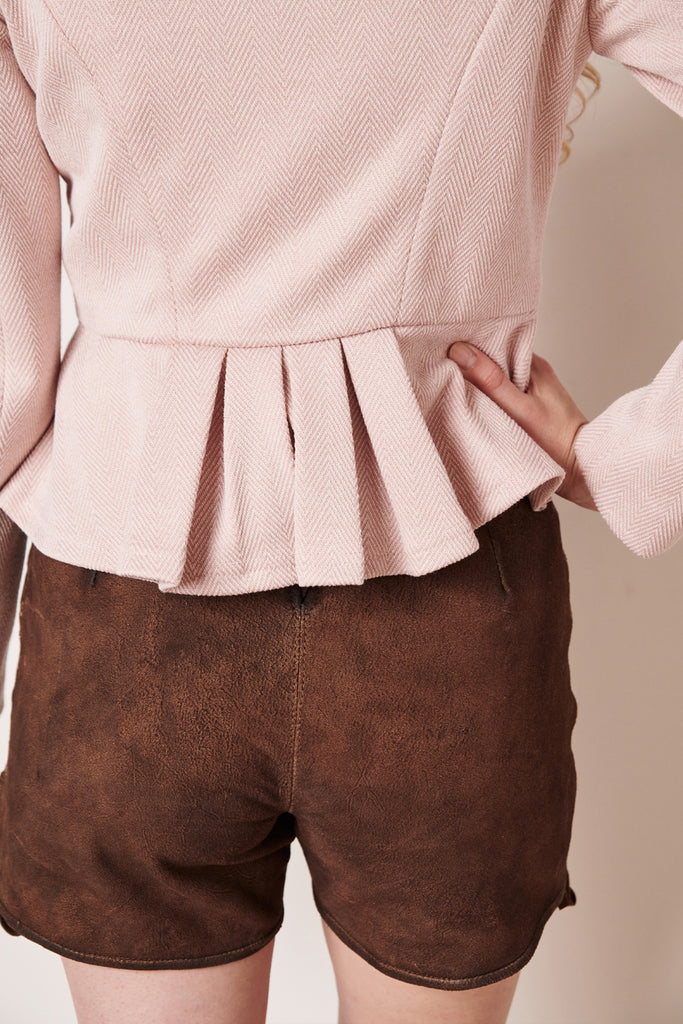 Trachtenjacke jacke krüger madl rosa volants