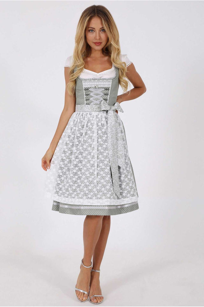 Dirndl - Modell EDITHA - Krüger Madl - inkl. Spitzenschürze - 50 cm - 404251-0-0051