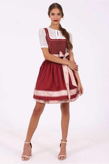 Dirndl - Modell SANNA - Krüger Madl - inkl. Schürze - 50 cm - 407851-0-0090