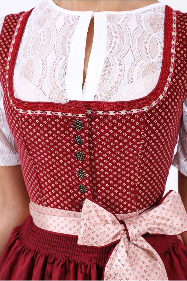 Dirndl - Modell SANNA - Krüger Madl - inkl. Schürze - 50 cm - 407851-0-0090