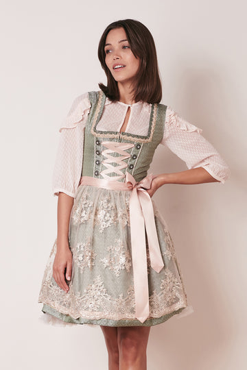 Dirndl - Krüger Madl - inkl. Spitzenschürze - 50 cm - 411462-5-0005
