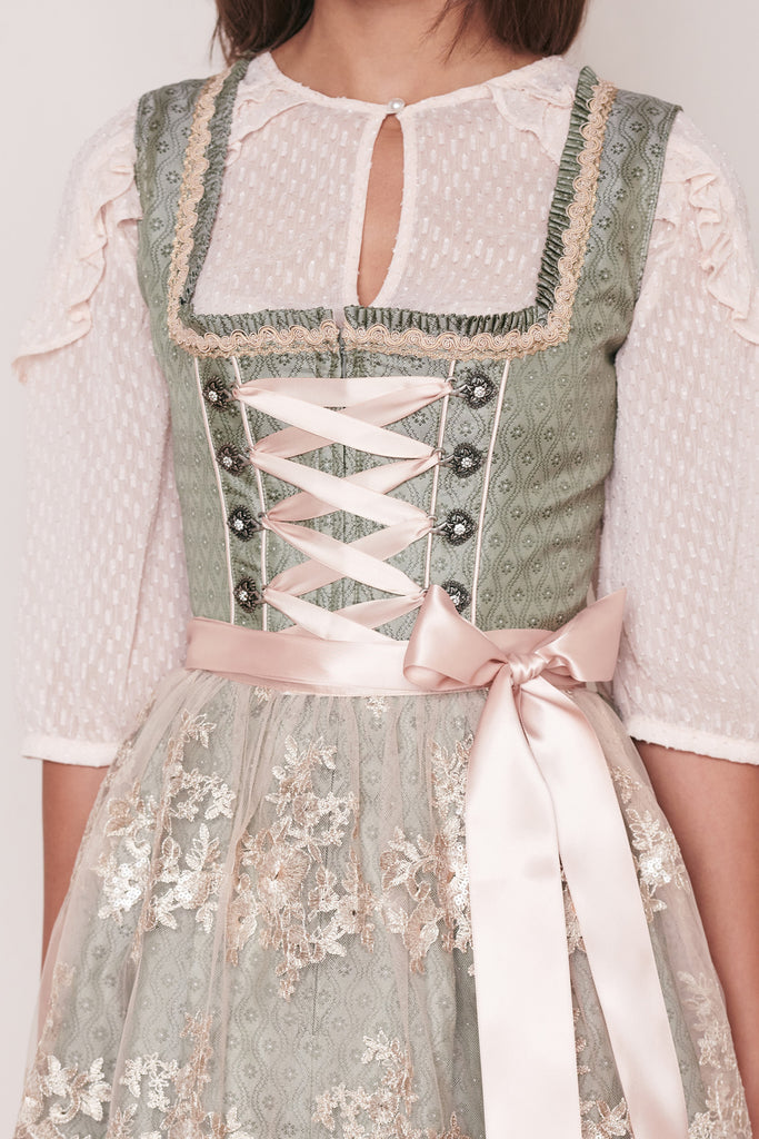 Dirndl - Krüger Madl - inkl. Spitzenschürze - 50 cm - 411462-5-0005