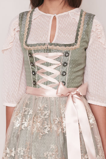 Dirndl - Krüger Madl - inkl. Spitzenschürze - 50 cm - 411462-5-0005