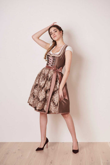 Dirndl - Modell MELENA - Krüger Madl - inkl. Spitzenschürze - 60 cm -  414662-6-0007