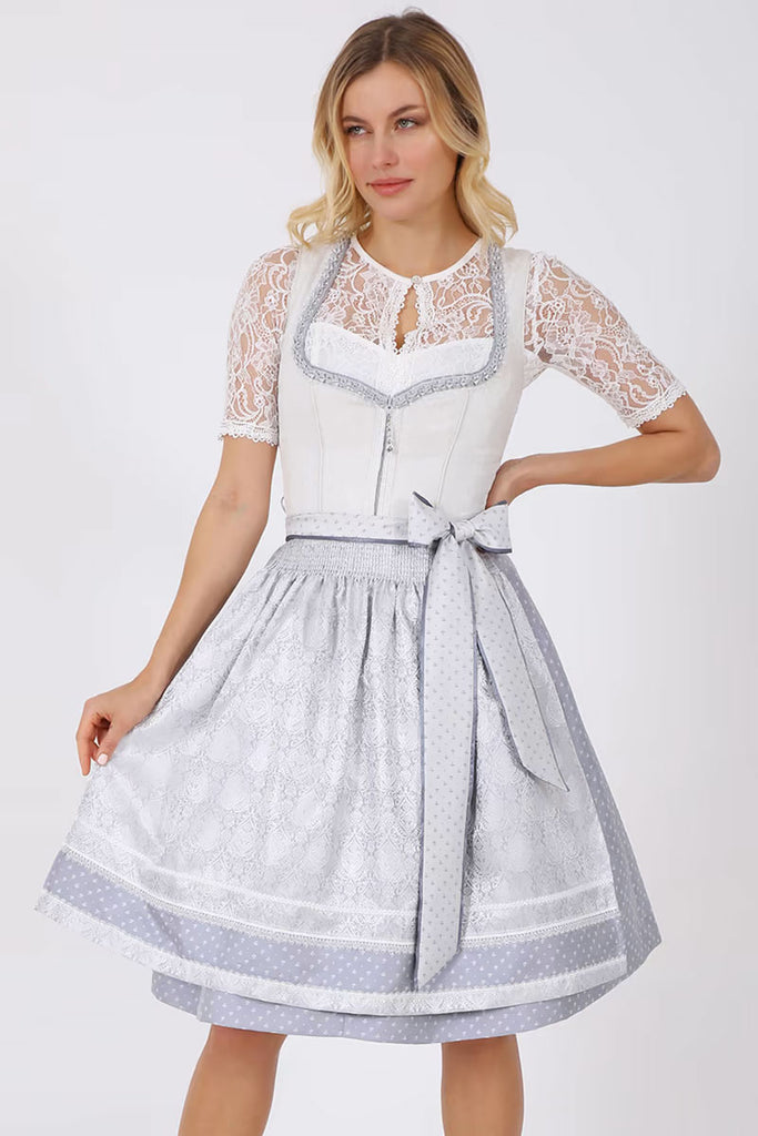 dirndl maella hellgrau elegant