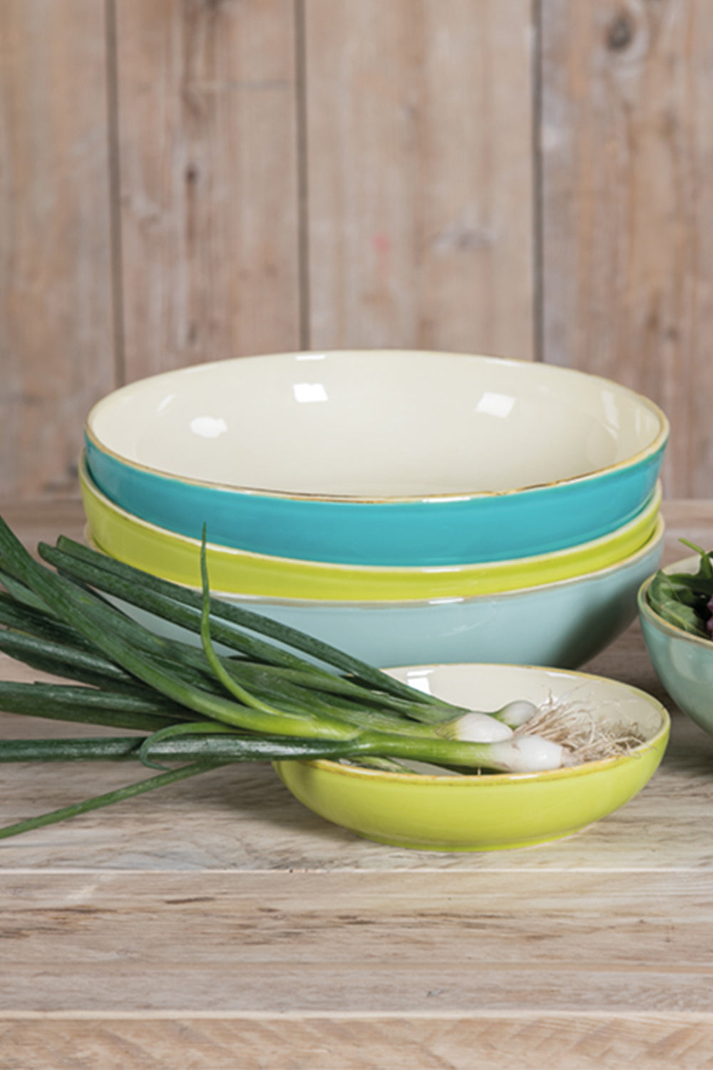Salatschale - flach - 30x8cm - Grün&Form