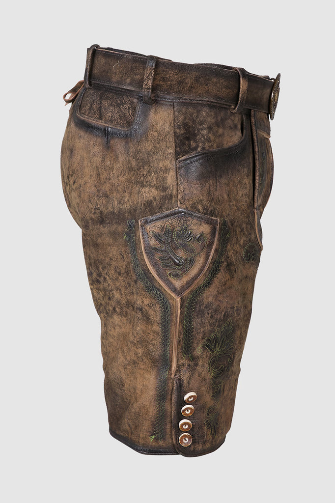 Lederhose Markus braun