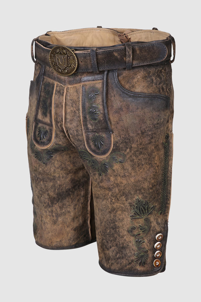 Lederhose Markus braun