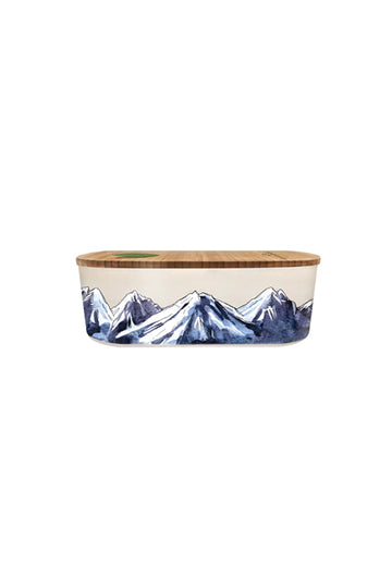 Lunchbox oval - MOUNTAINS - Bioloco plant - Chic Mic