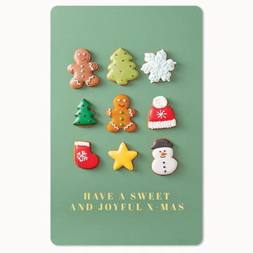 Postkarte - Modell Have a sweet X-Mas