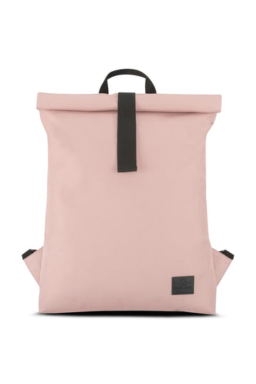 rolltop rucksack in rose