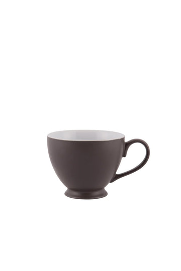 teetasse steingut 350ml schwarz