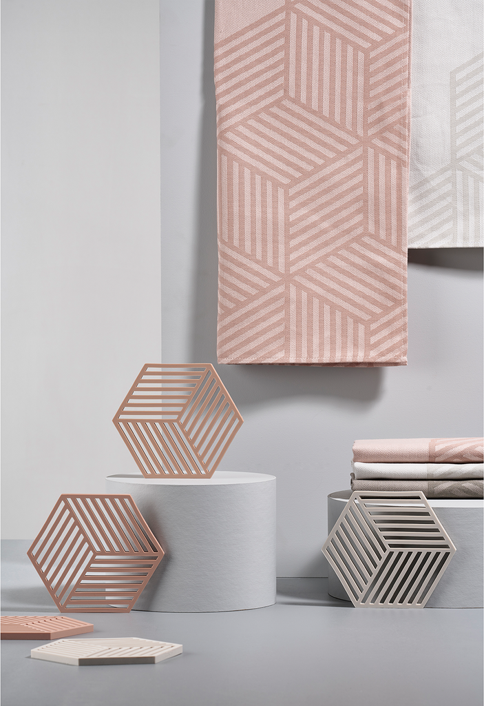 untersetzer von zone sechseckig hexagon form VE2 Design